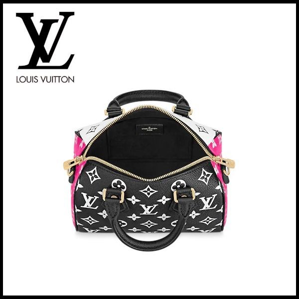 《可愛すぎ》ルイヴィトン スピーディバンドリエール 20 偽物 ショルダーバッグ 2色 M46118